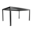 Pergola dunkelgrau metallic 5 x 3,5  m