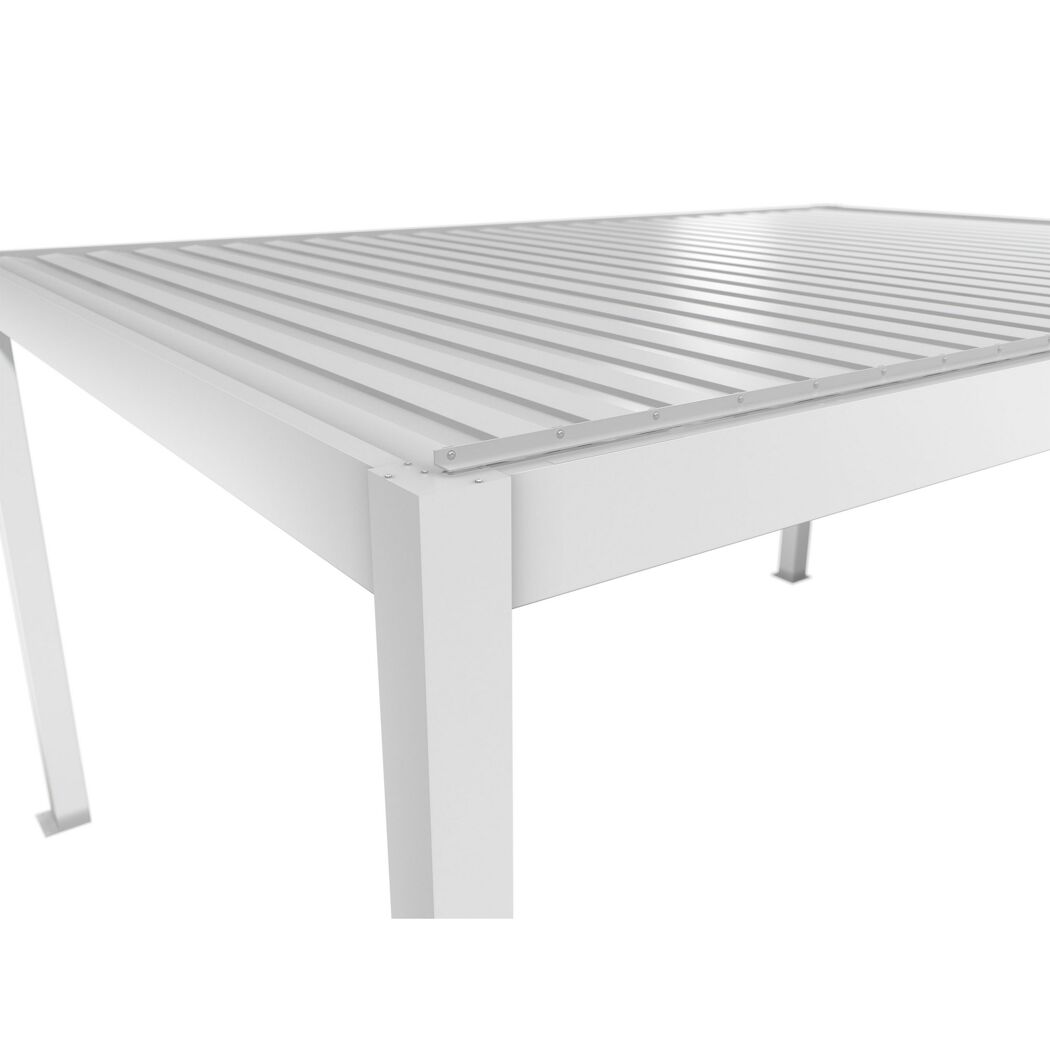 Pergola weiß 5 x 3,5 m