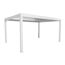Pergola weiß/silberfarben 5 x 3,5 m