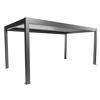 Pergola quarzgrau metallic/silberfarben 5,5 x 3 m