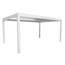Pergola weiß/silberfarben 5,5 x 3,5 m
