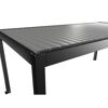 Pergola dunkelgrau metallic/silberfarben 6 x 3 m