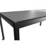 Pergola dunkelgrau metallic/silberfarben 6 x 3 m