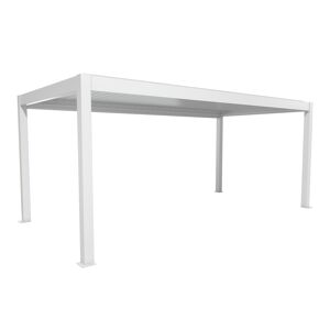 Pergola weiß 6 x 3 m