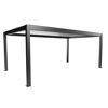 Pergola dunkelgrau metallic/silberfarben 6 x 3,5 m