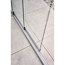 Glasschiebewand Klarglas Gr. 5,5 m dunkelgrau-metallic