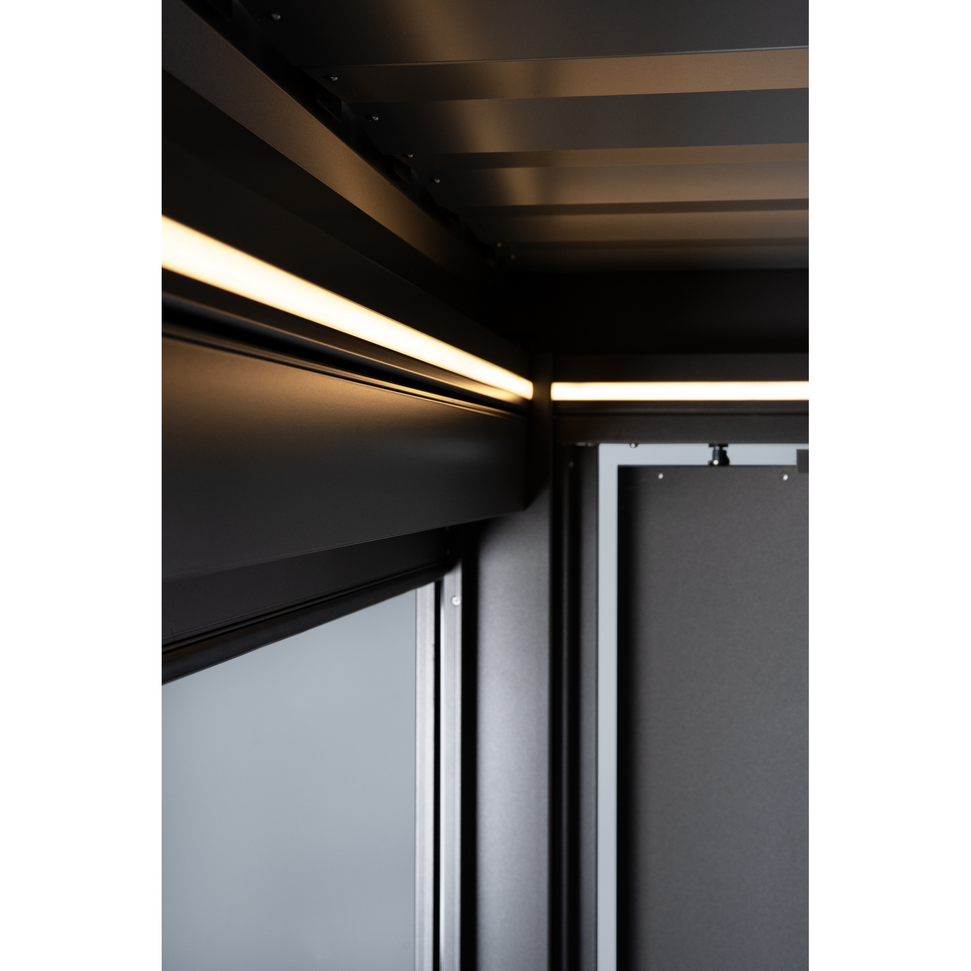 LED-Lichtband für Pergola warmweiß 820 cm