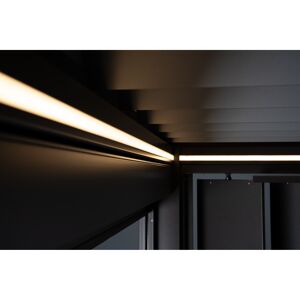 LED-Lichtband für Pergola warmweiß 910 cm