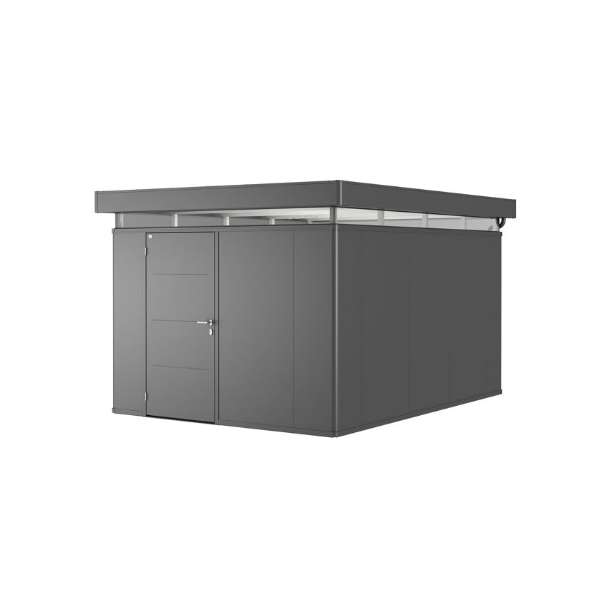 Gerätehaus 'CasaNova' dunkelgrau metallic
