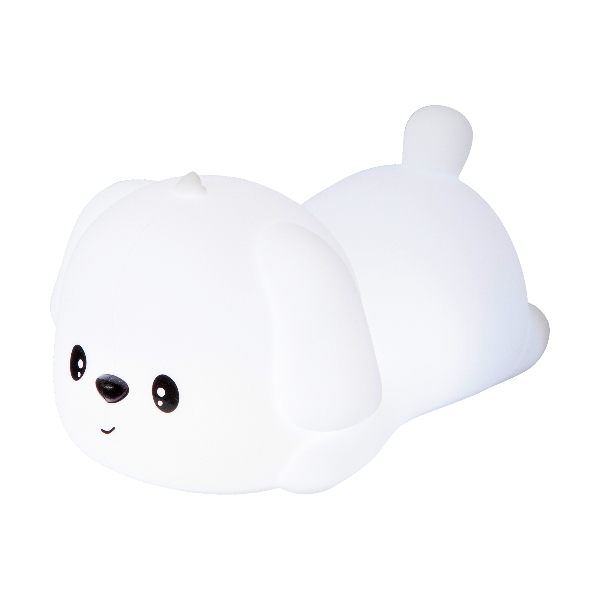 Akku-LED-Nachtlicht 'Hund' weiß mit Farbwechsler