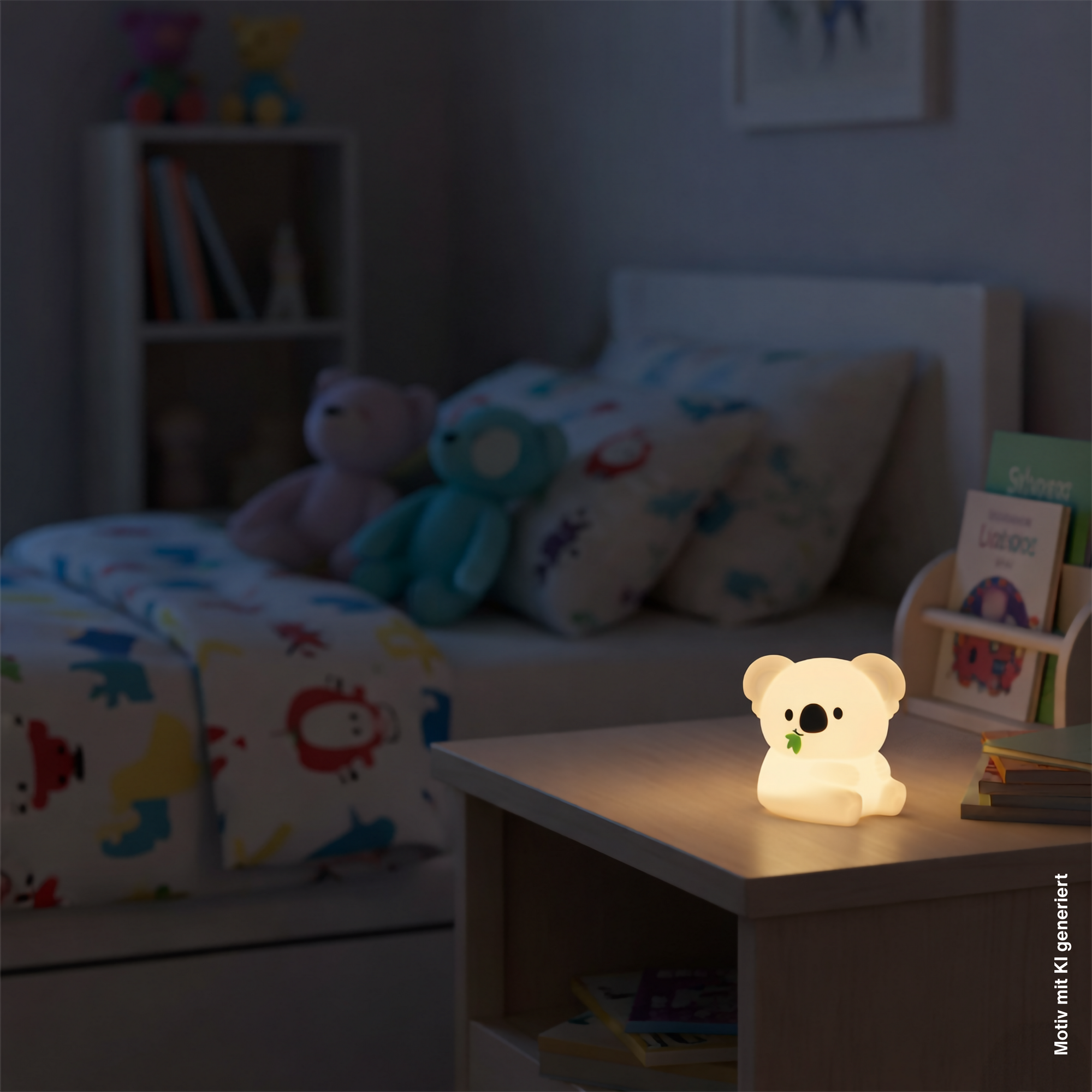 Akku-LED-Nachtlicht 'Koala' weiß mit Farbwechsler