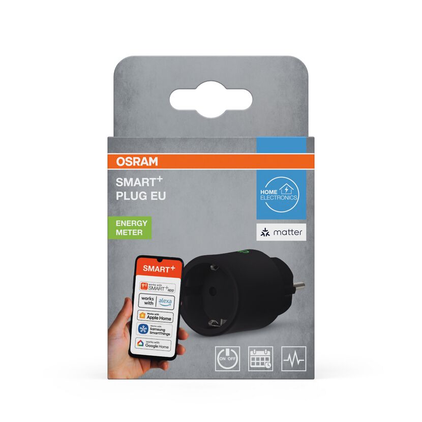 Steckdose 'Smart+ Matter Plug' schwarz