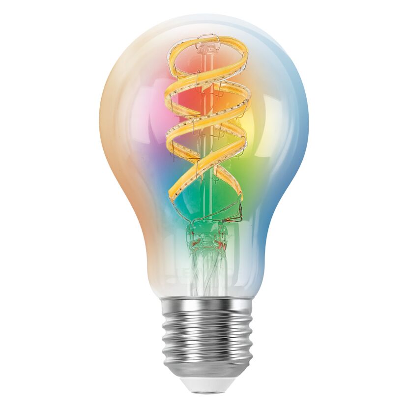 LED-Leuchtmittel 'Smart+ Matter' Filament Multicolor Classic 4,8W E27
