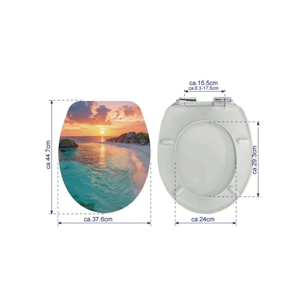 WC-Sitz 'Beachhouse'