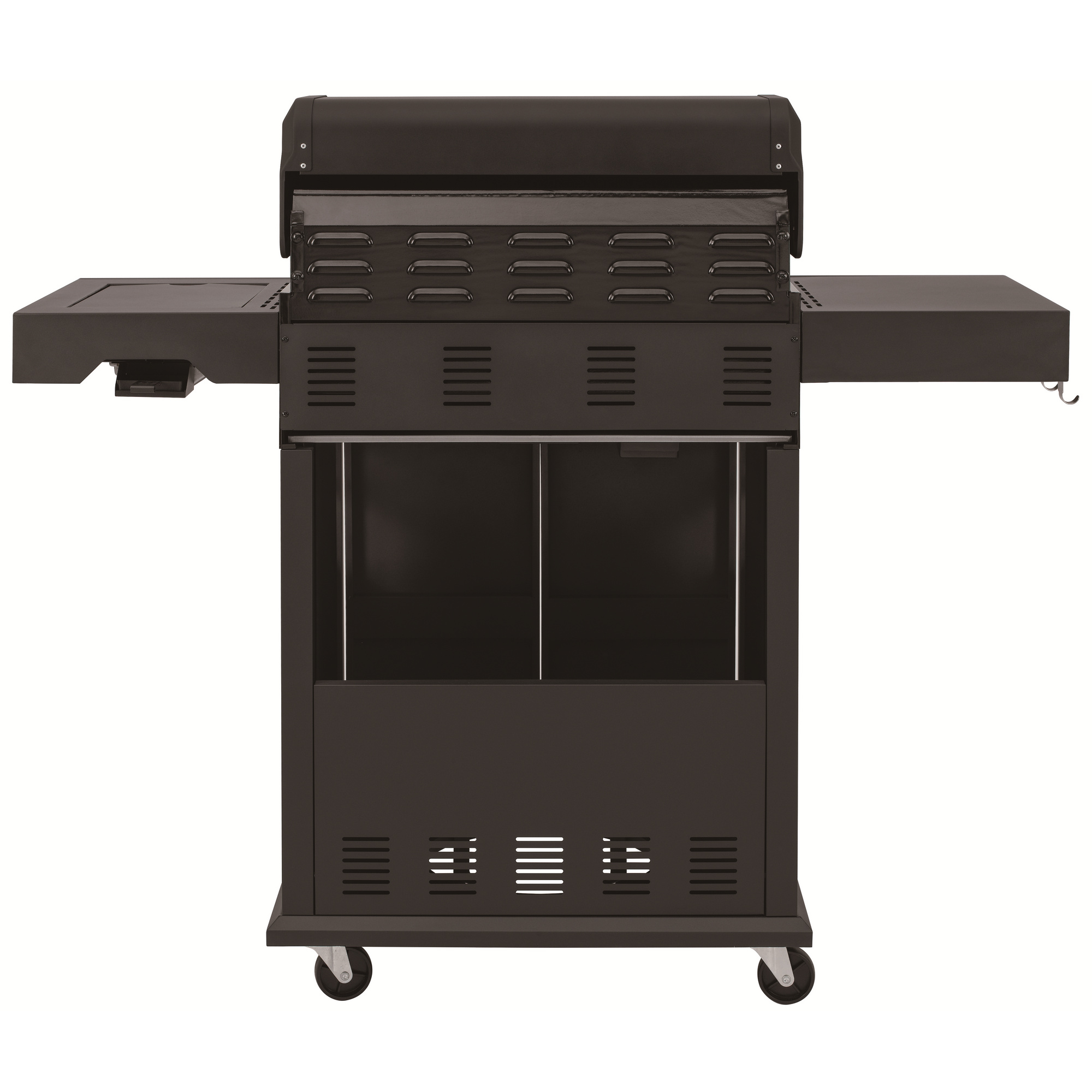 Gasgrill 'Woodlake' schwarz 133 x 116 x 59 cm