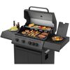 Gasgrill 'Riverbank' schwarz 140 x 116 x 59 cm