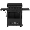 Gasgrill 'Riverbank' schwarz 140 x 116 x 59 cm