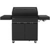 Gasgrill 'Hicksville' schwarz 161 x 119 x 62 cm