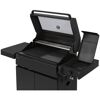 Gasgrill 'Hicksville' schwarz 161 x 119 x 62 cm