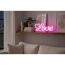 Neonlicht 'Love' pink 29 x 13,5 cm