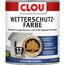 Wetterschutzfarbe weiß 750 ml