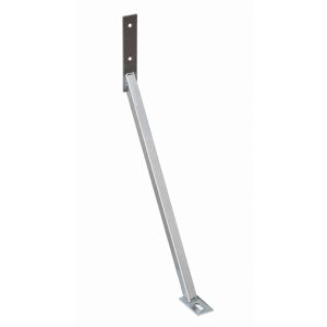 Sturmanker für Zaun Stahl galvanisiert 84,6 x 44,6 x 5 cm