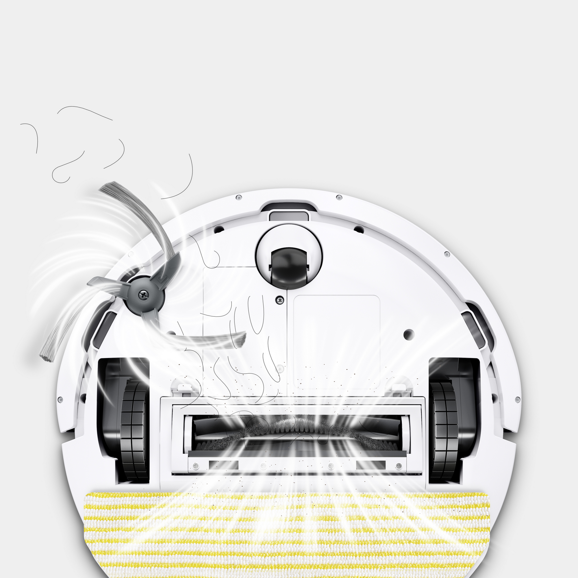 Wisch- und Saugroboter 'RVC 3' mit App-Steuerung