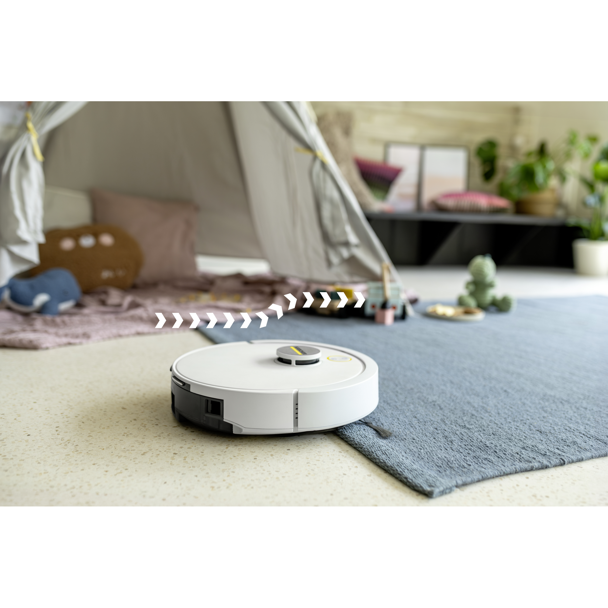 Wisch- und Saugroboter 'RVC 3' mit App-Steuerung