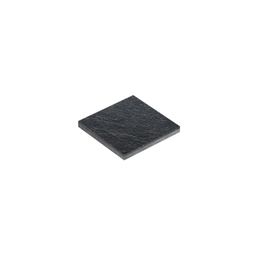 Terrassenplatte 'Mesafino' basaltfarben 40 x 40 x 4 cm