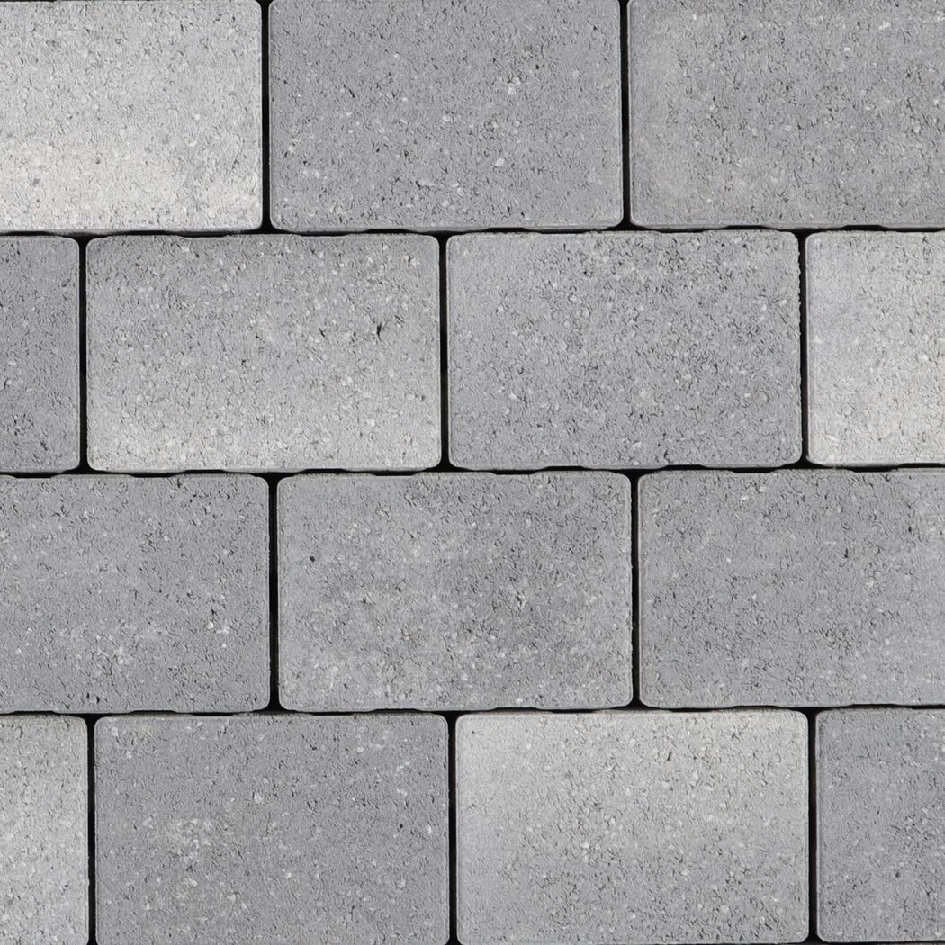 Pflaster 'SlimStone' grau/anthrazit 12 x 18 x 5 cm