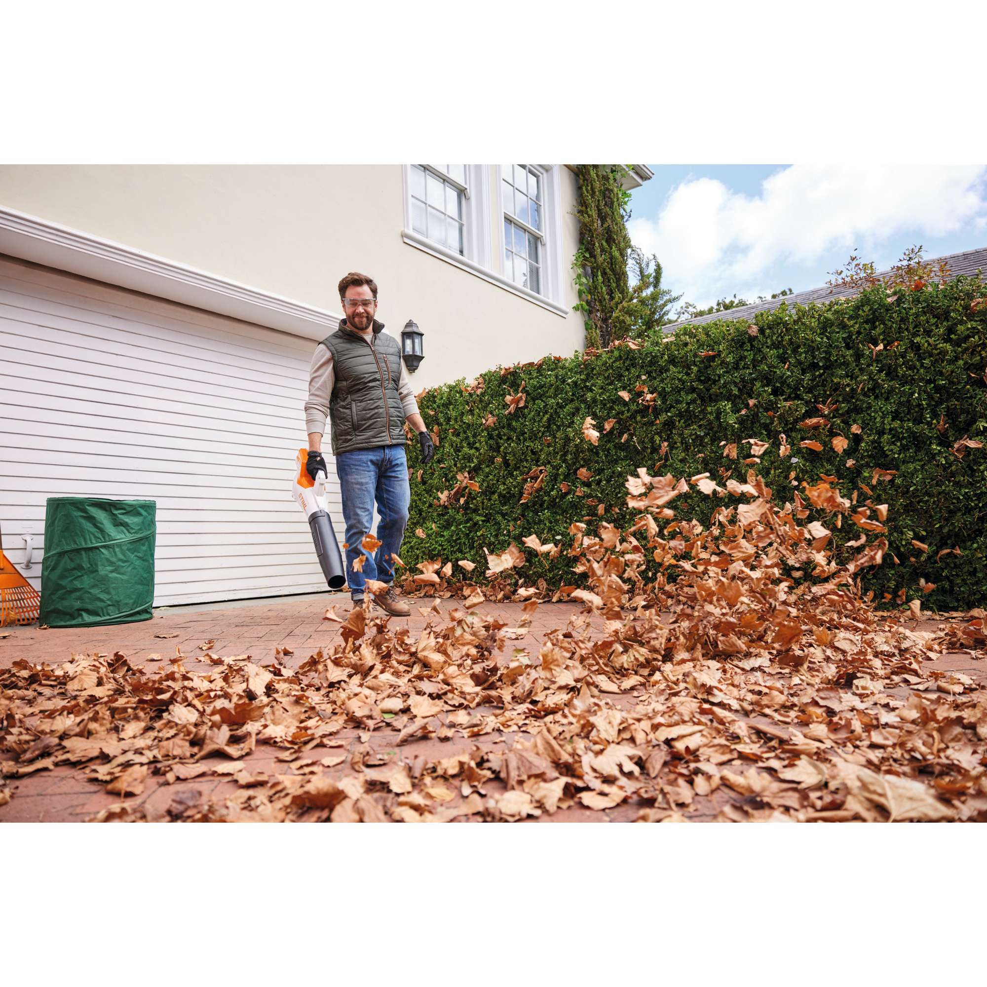 Akku-Laubbläser 'BGA 50' ohne Akku und Ladegerät