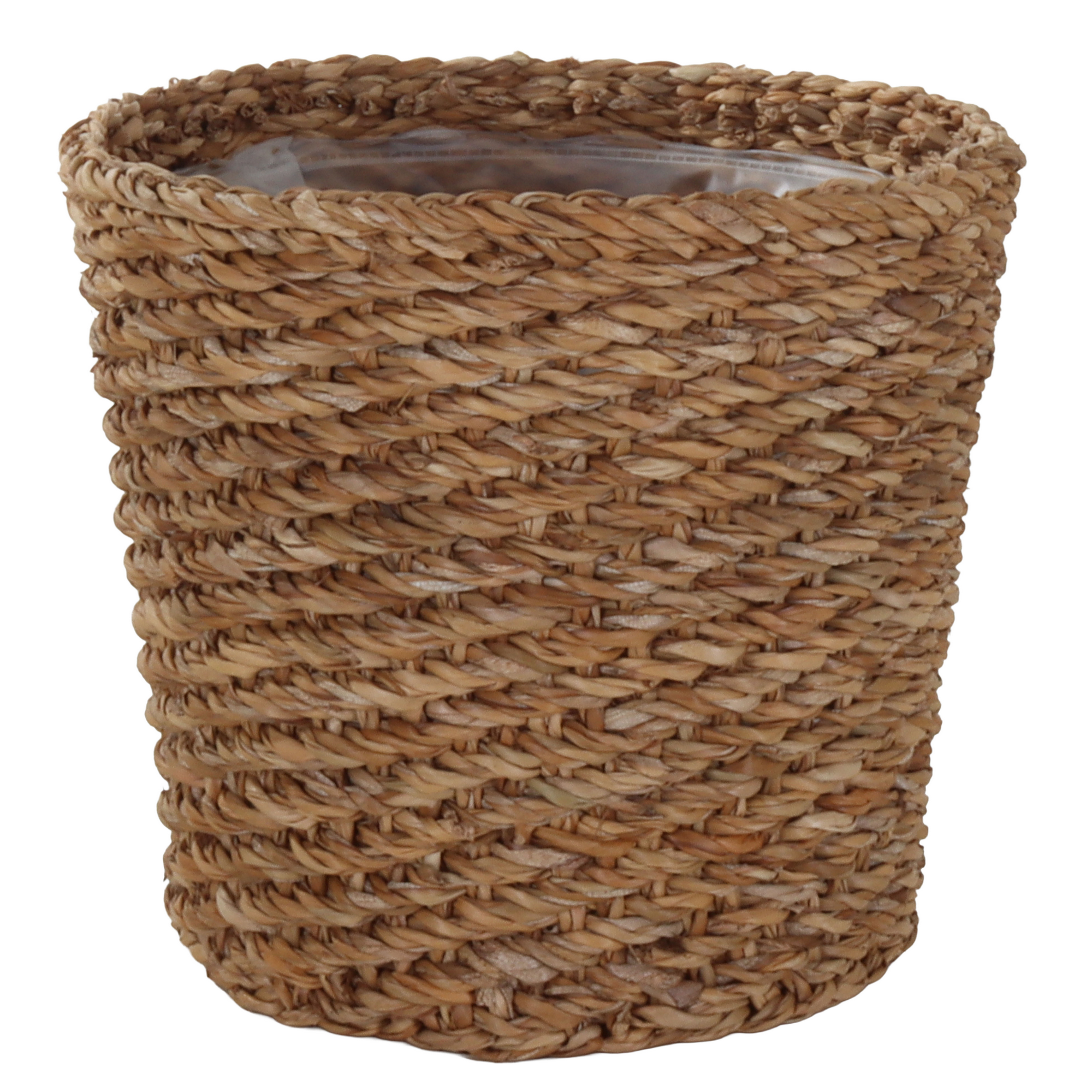 Übertopf Seegras/Hogla-Gras inkl. Polybeutel Ø 20 x 19 cm