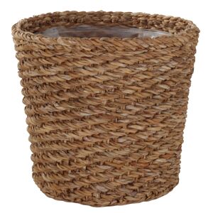 Übertopf Seegras/Hogla-Gras inkl. Polybeutel Ø 20 x 19 cm