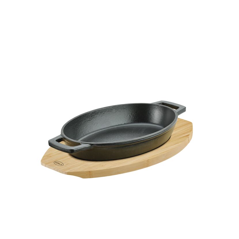 Servierpfanne Gusseisen 21,3 x 5,5 x 36 cm