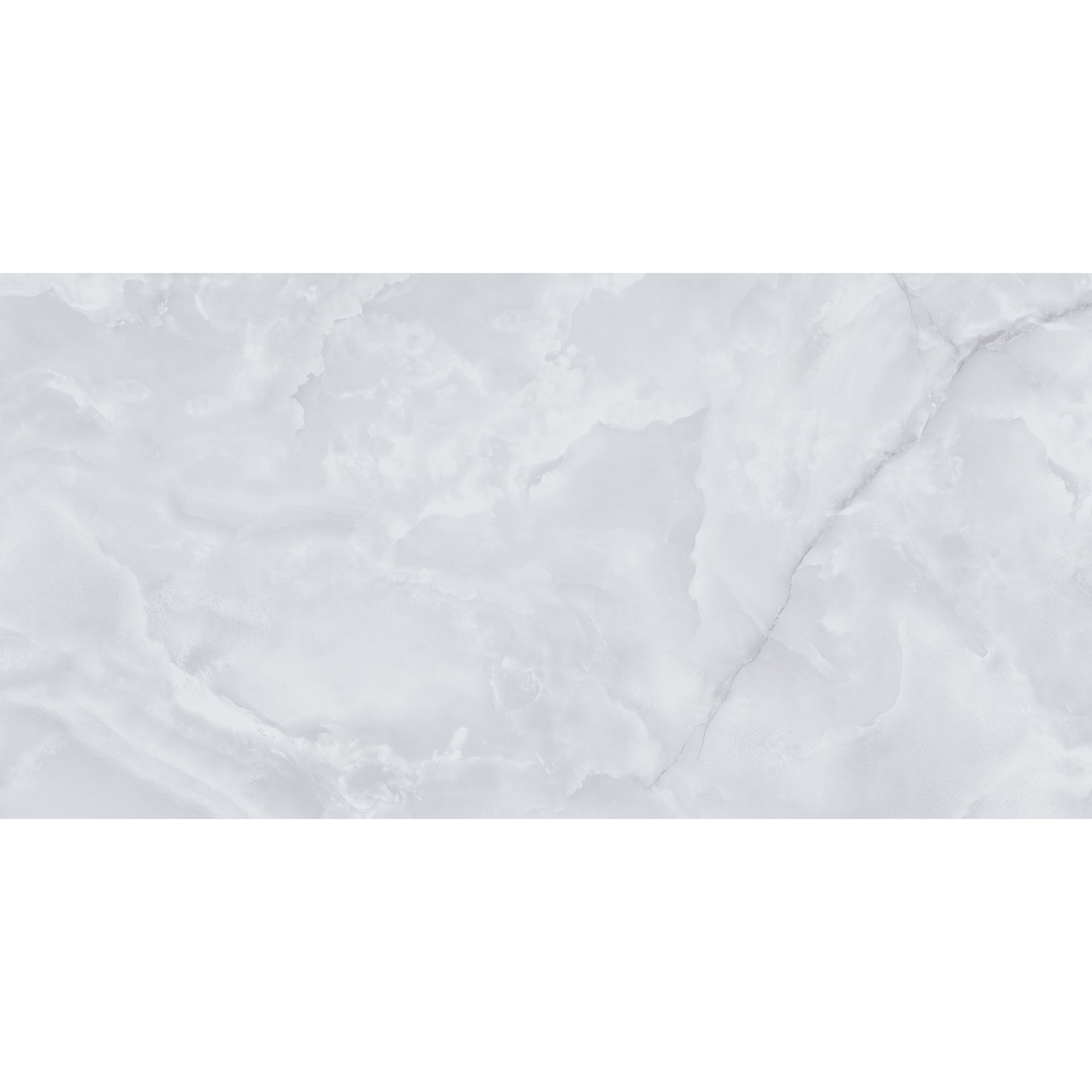 Bodenfliese 'Ginza' Feinsteinzeug blau poliert 60 x 120 x 0,7 cm