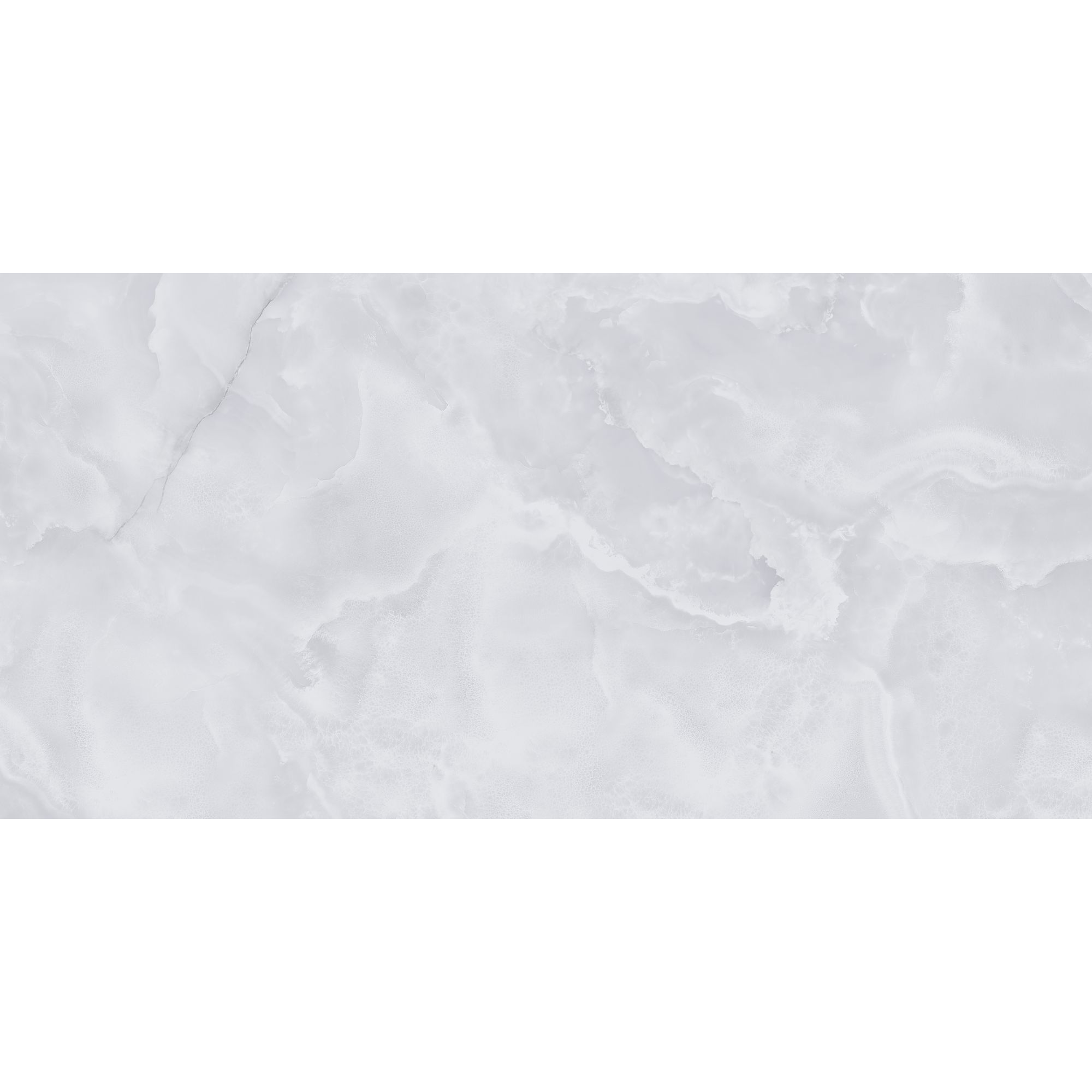 Bodenfliese 'Ginza' Feinsteinzeug blau poliert 60 x 120 x 0,7 cm