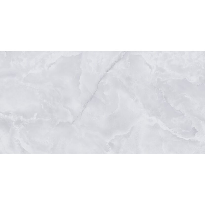 Bodenfliese 'Ginza' Feinsteinzeug blau poliert 60 x 120 x 0,7 cm