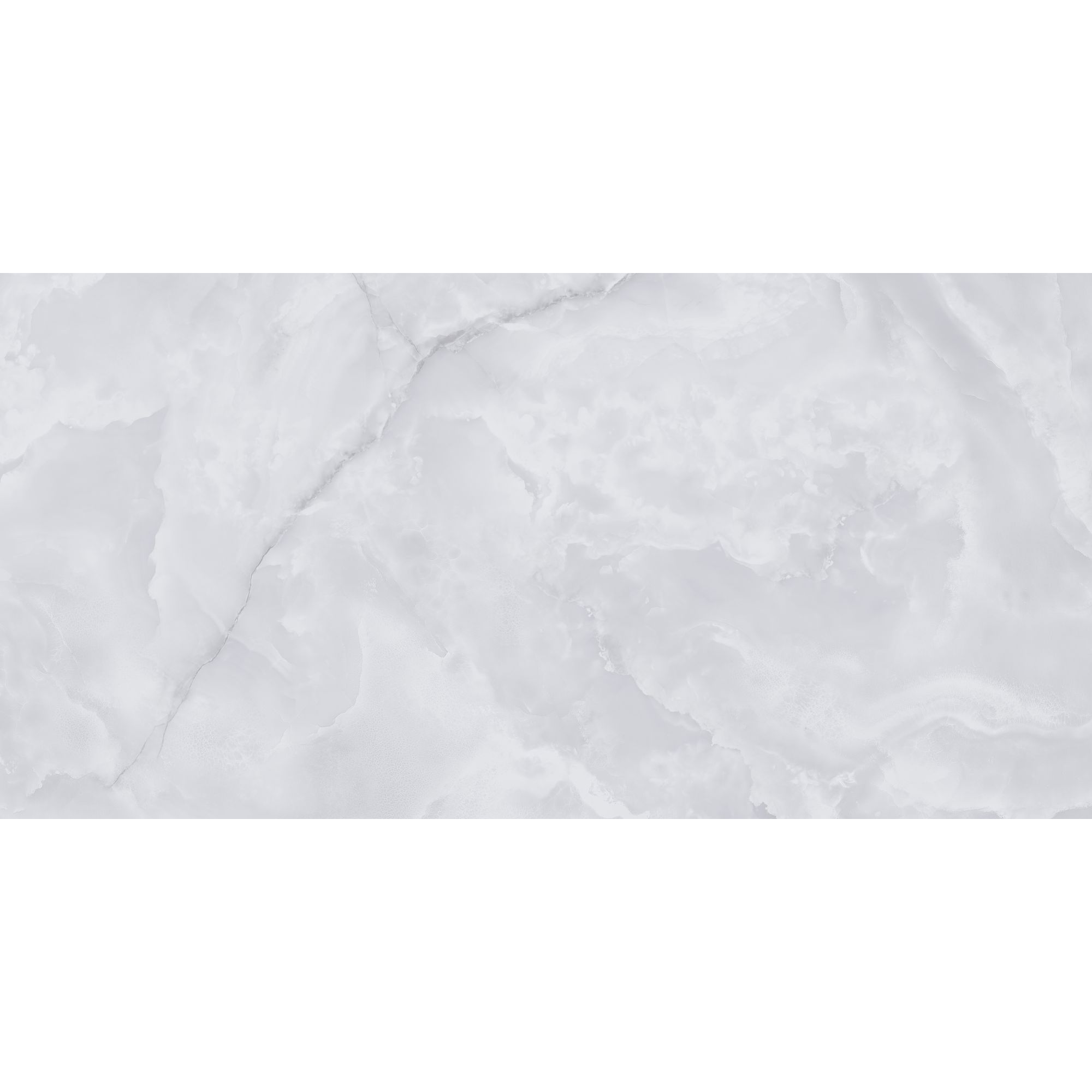 Bodenfliese 'Ginza' Feinsteinzeug blau poliert 60 x 120 x 0,7 cm