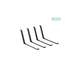 Solarmodulhalterung für Flachdach und Garten 2 Paar