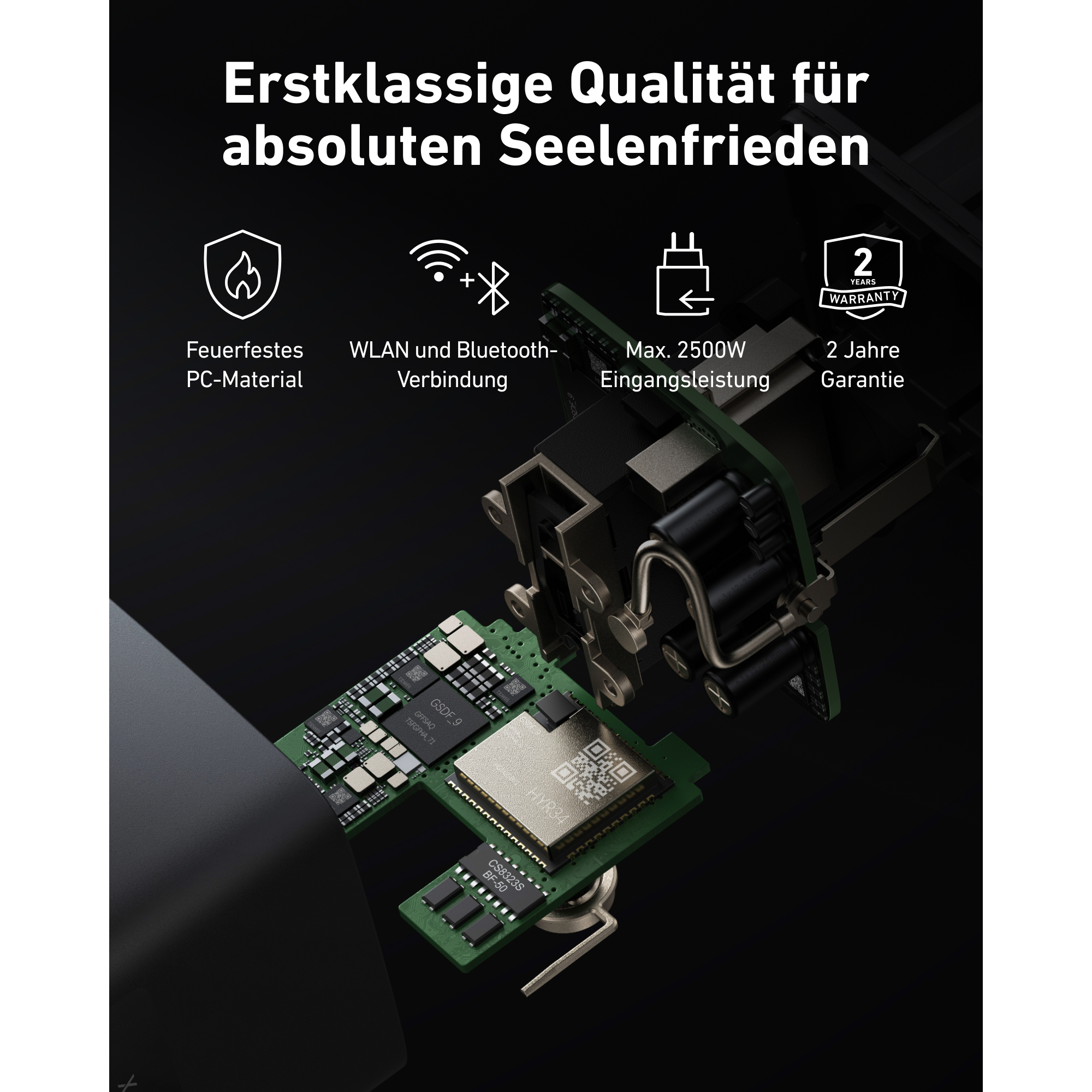 Intelligenter Stecker für Balkonkraftwerk