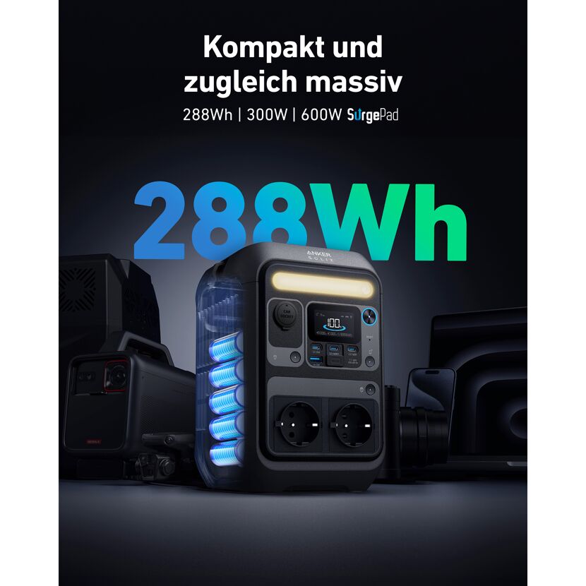 Powerstation 'C300X' 288 Wh