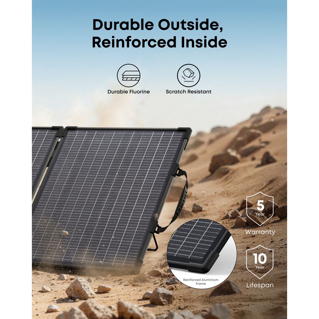 Tragbares Solarpanel 'PS400' 400 W bifazial