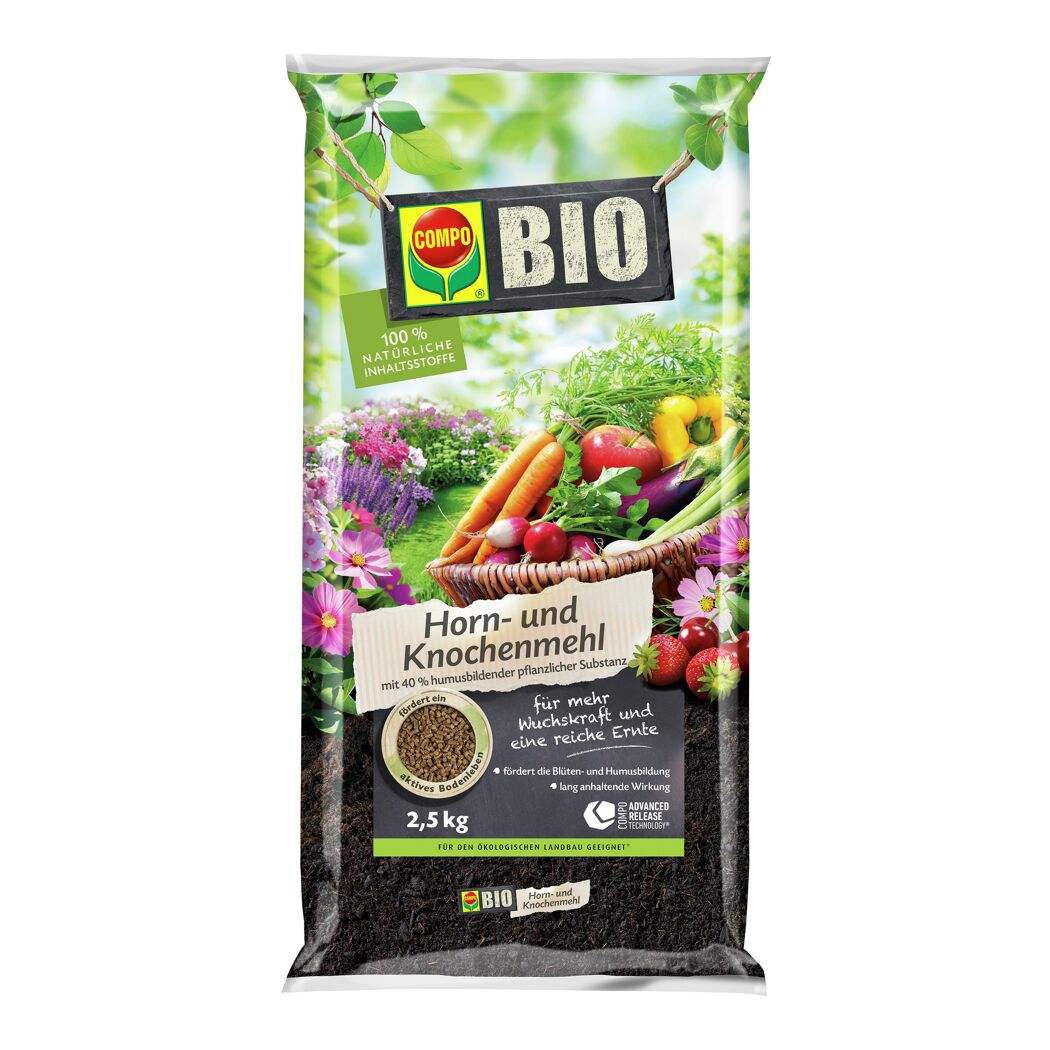 Bio Horn- und Knochenmehl 2,5 kg