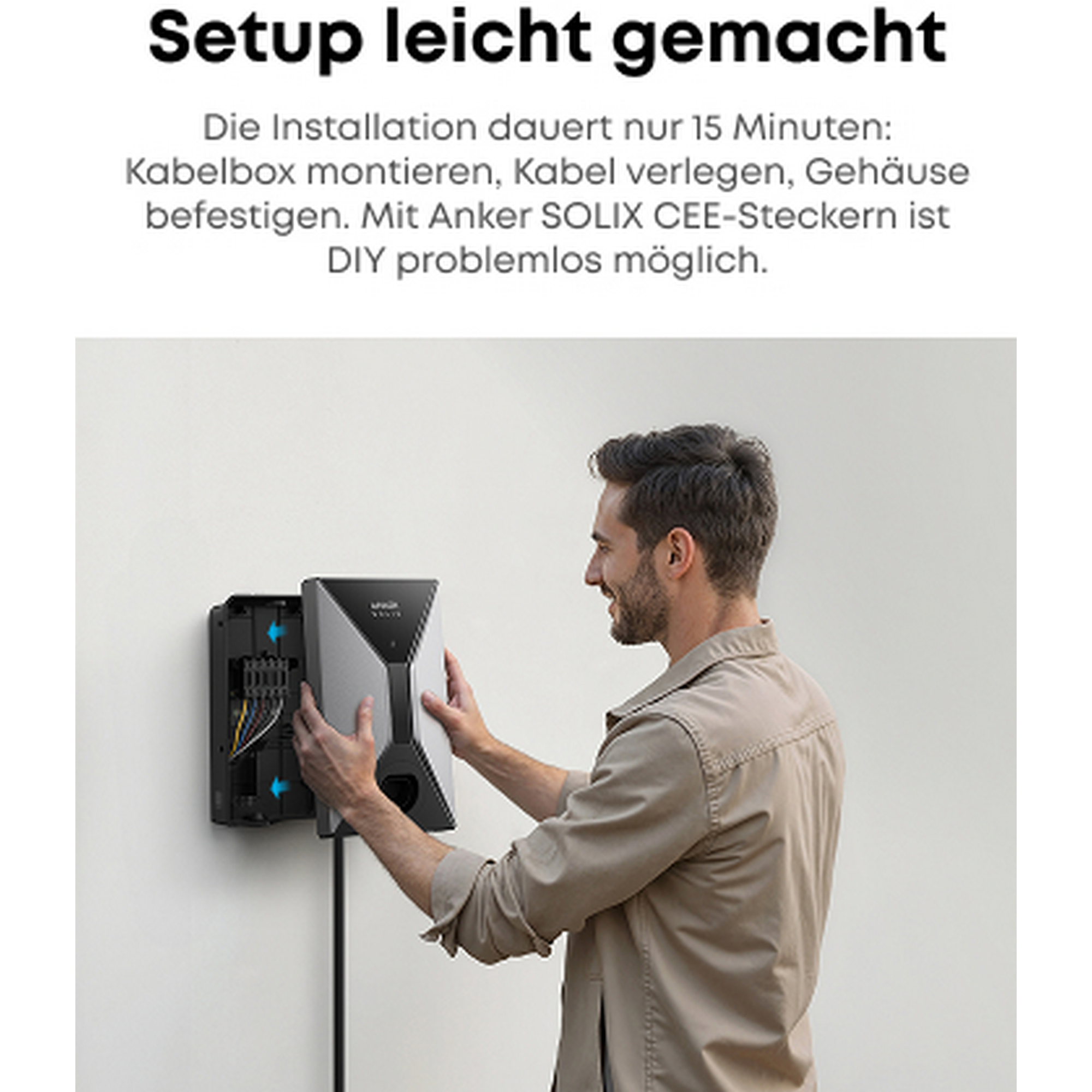 Wallbox 'V1 smartes Ladegerät' Kabel-Variante 11 kW