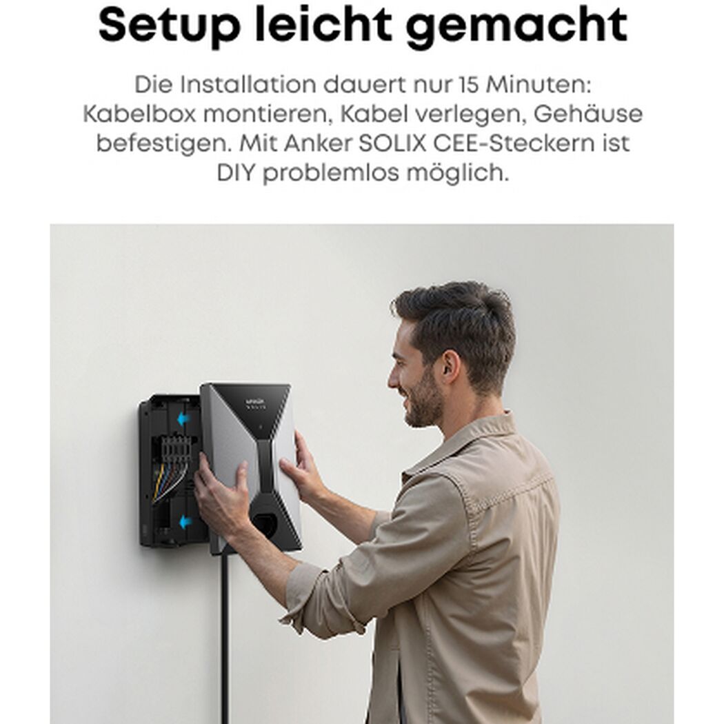 Wallbox 'V1 smartes Ladegerät' Kabel-Variante 11 kW
