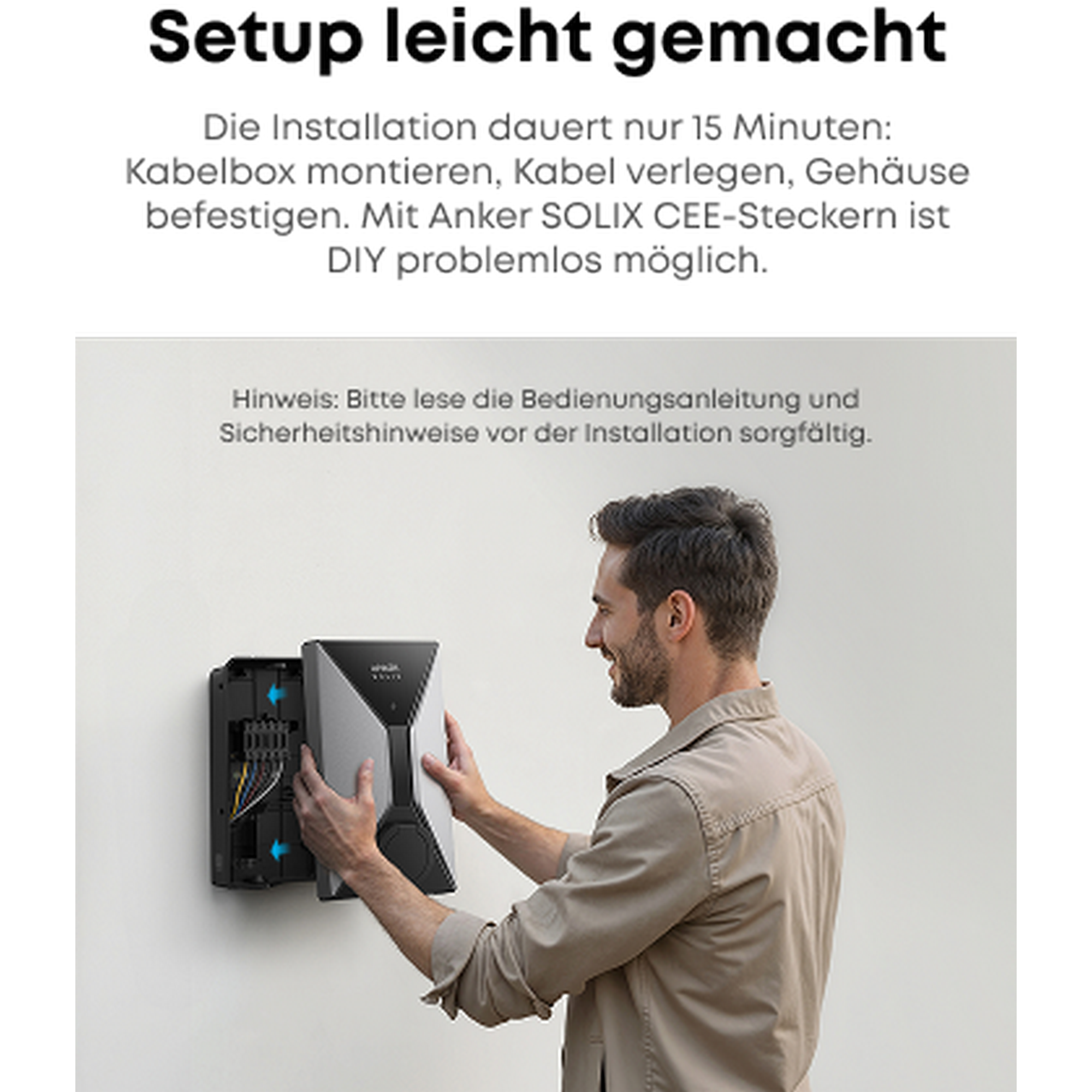 Wallbox 'V1 smartes Ladegerät' Stecker-Variante 11 kW