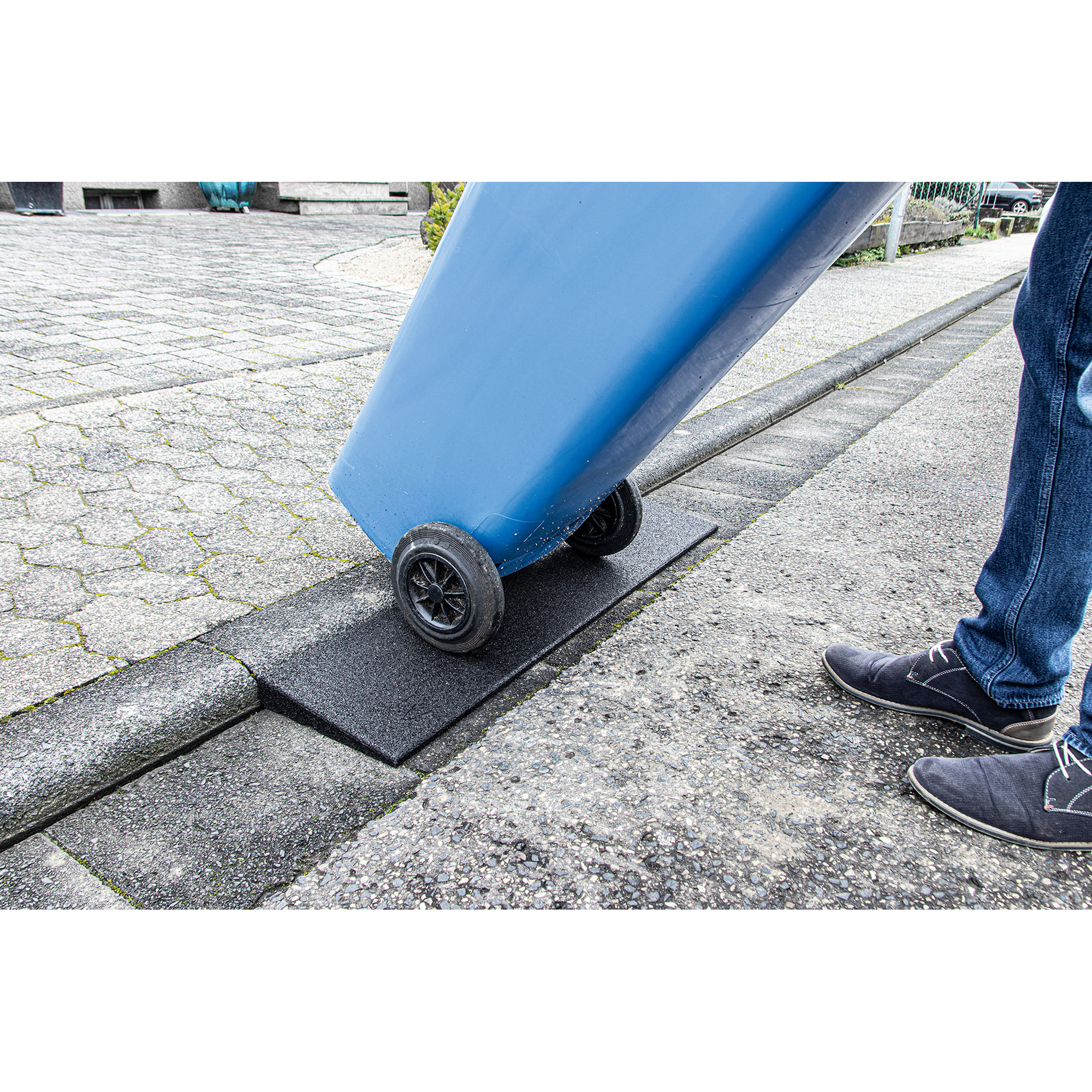 Bordsteinrampe Gummi 100 x 25 cm