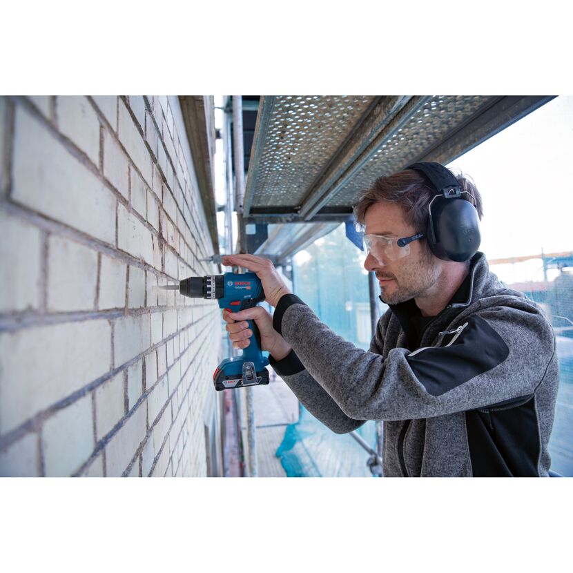 Akku-Schlagbohrschrauber 'PRO HEAVY DUTY GSB 18V-45' 18 V ohne Akku mit L-BOXX