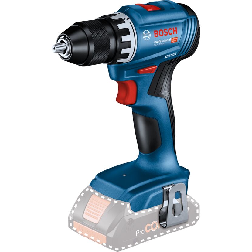Akku-Bohrschrauber 'PRO HEAVY DUTY GSR 18V-45' 18 V ohne Akku L-BOXX