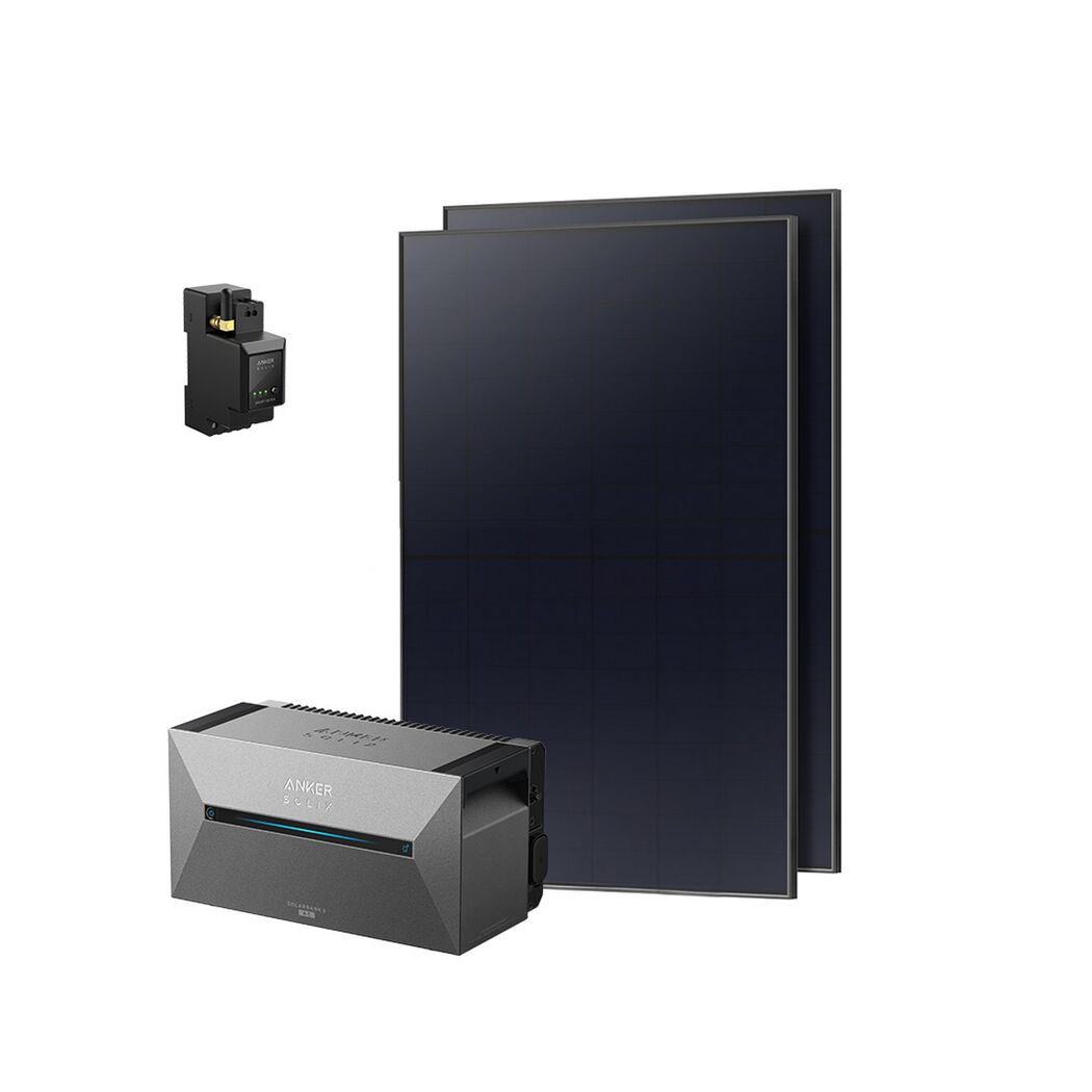 Solarmodul-Set 2 x 445 W mit Solarbank 2 'E1600 AC' und Smart Zähler